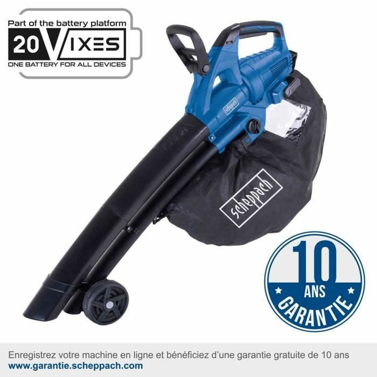 Blæser Scheppach BC-BLV720-X